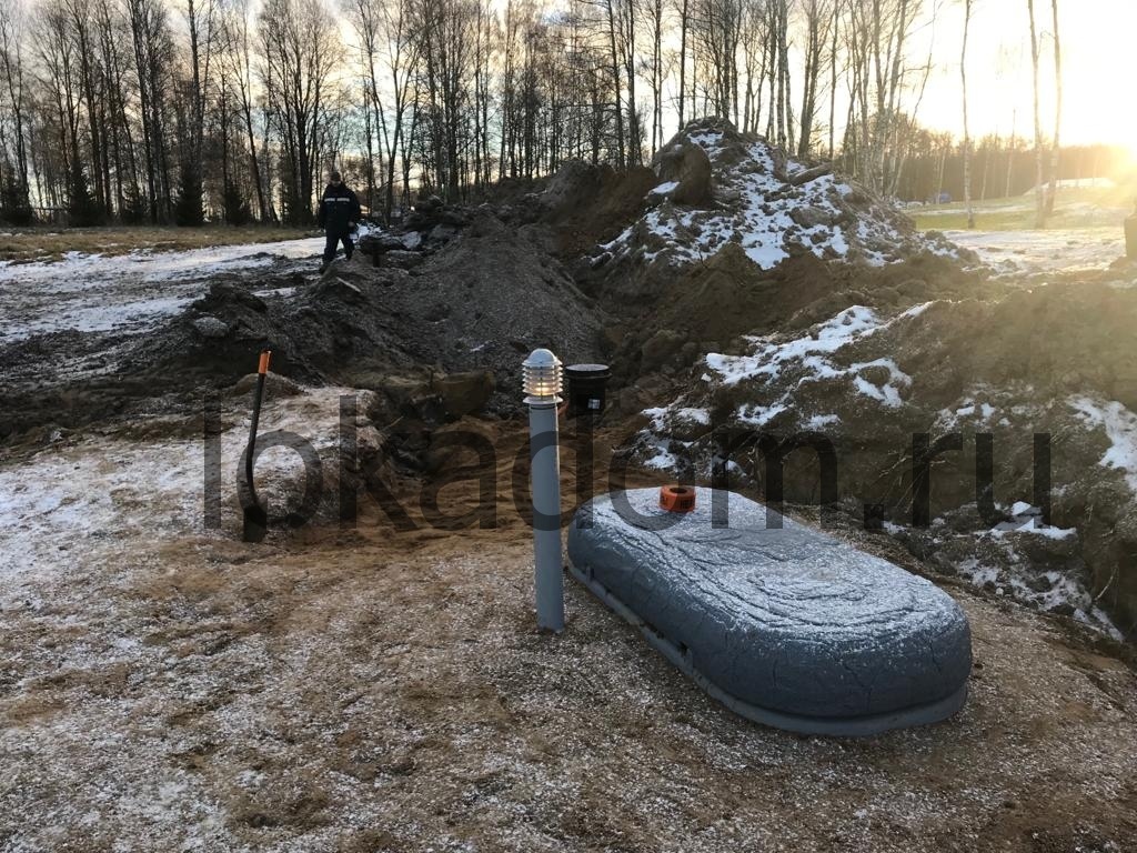 Установка септиков